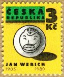 (1995) MiNr. 68 ** - Republika Czeska - Osvobozené divadlo - Jan Werich