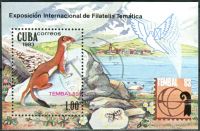 (1983) MiNr 2740 - Blok 77 - O - Kuba - Wystawa znaczków pocztowych TEMBAL '83, Bazylea