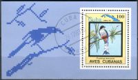 (1983) MiNr. 2809 - Block 80 - O - Kuba - ptaki - Priotelus temnurus