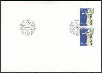 (1980) FDC 1133 - Švédsko - Vánoce: anděl