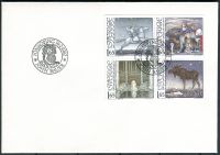 (1982) FDC 1178 - 1181 - Švédsko - 100. narozeniny Johna Bauera