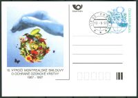 (1997) CDV 26 O - Republika Czeska - 10. rocznica Traktatu Montrealskiego w sprawie ochrony warstwy ozonowej