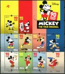 (2018) MiNr.  ** - Portugalsko - BLOCK - Mickey - 90 let