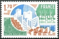 (1975) MiNr. 1935 ** - Francja - Nowe miasta