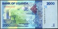 Uganda - (P 50c) 2000 Schillings (2015) - UNC