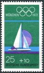 (1972) MiNr. 720 ** - Niemcy - Letnie Igrzyska Olimpijskie, Monachium (IV) - żeglarstwo