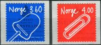 (1999) MiNr. 1299 - 1300 ** - Norwegia - norweskie wynalazki