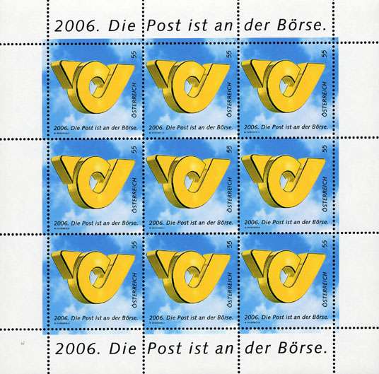 (2006) nr 2600 ** - Austria - PL - Post na giełdzie