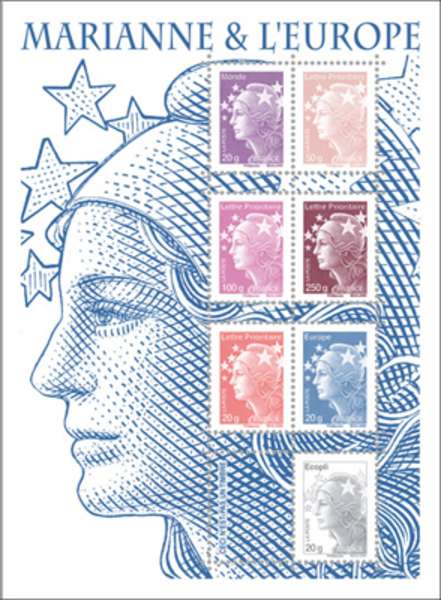 (2011) nr 5146 - 5152y ** - Francja - PL - znaczki: Marianne 2011
