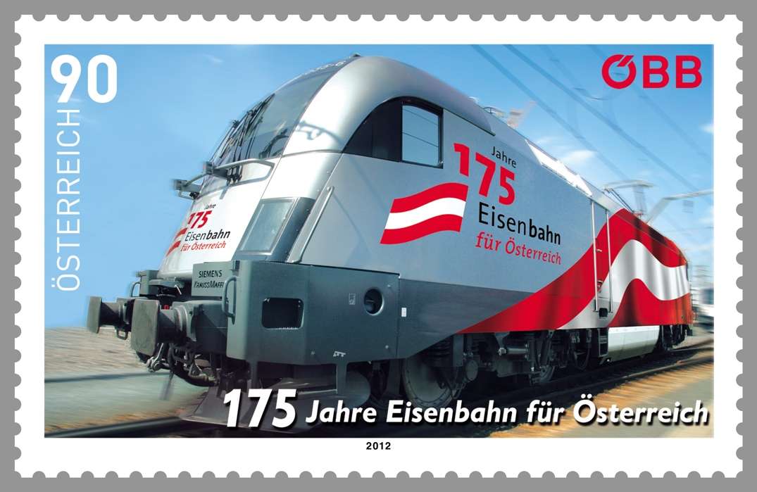 (2012) MiNr. 3040 ** - Austria - 175 Jahre Eisenbahn für Österreich