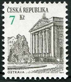 (1994) MINr. 60 ** - Republika Czeska - Architektura miejska - Ostrawa