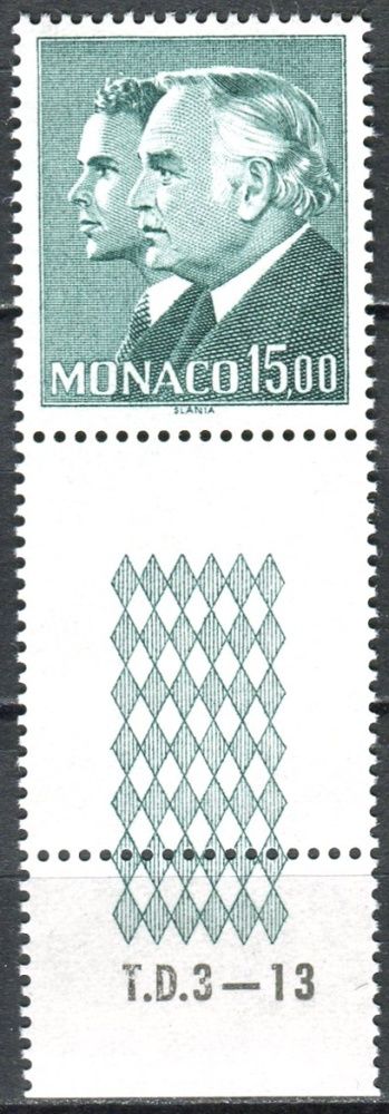 (1986) MiNr. 1786 ** - Monako - KD - kníže Rainier III. a princ Albert