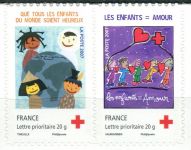 (2007) MiNr. 4339 - 4340 ** - Francja - sp - Czerwony Krzyż