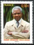 (2009) MiNr. 4635 ** - Francie - 1. výročí smrti Aimé Césaire - Spisovatel a politik