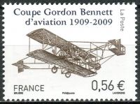 (2009) MiNr. 4709 ** - Francja - 100 lat Pucharu Gordona Bennetta