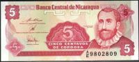Nikaragua (P168) - 5 centavos (1991) - UNC