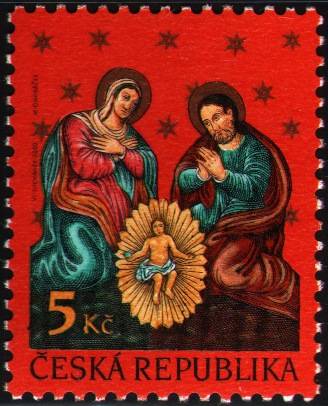 (2000) Mi.Nr. 277 ** - Republika Czeska - Boże Narodzenie 2000 r.