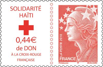 (2010) nr 4803 ** - Francja - Fr. czerwony krzyż - HAITI