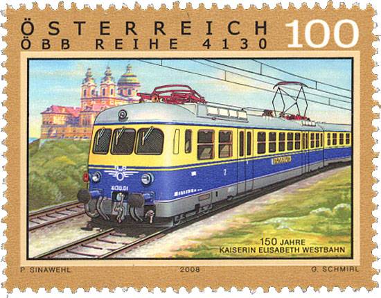 (2008) nr 2762 ** - Austria - Koleje - Kaiserin Elisabeth Westbahn