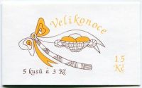 (1997) ZS 55 - Republika Czeska - książeczka znaczkowa: Wielkanoc