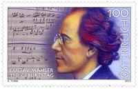(2010) nr 2868 ** - Austria - 150. rocznica urodzin Gustava Mahlera
