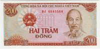 Wietnam - (P100) - 200 Dông (1987) - UNC