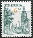 (1994) MiNr. 52 ** - Republika Czeska - Architektura miejska -Slaný (leský lep)