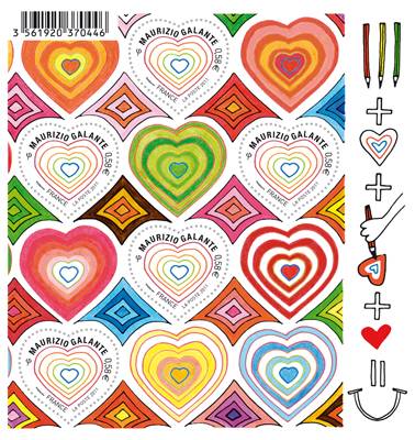 (2011) MiNr. 5021 ** PL - Francja - znaczki: Valentine Maurizio Galante