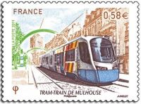 (2011) MiNr. 5025 ** - Francja - znaczek: tramwaj w Miluzie