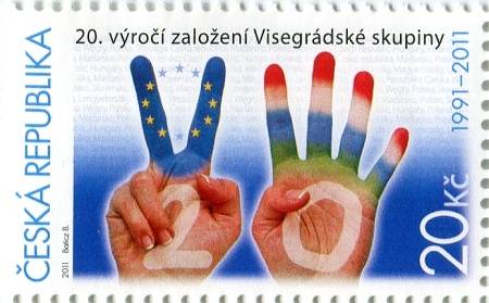 (2011) nr 673 ** - Republika Czeska - 20. rocznica powstania Grupy Wyszehradzkiej