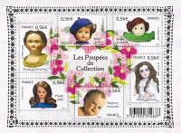 (2009) nr 4757-4762 ** - Francja - BLOK 111 - kolekcjonowanie lalek