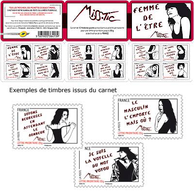 (2011) MiNr. 5059 - 5070 ** ZS - Francja - Znaczki pocztowe: Międzynarodowy Dzień Kobiet