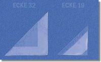 Samolepící růžky 32x32 mm, 250 ks