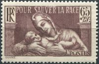 (1937) MiNr. 361 ** - Francja - Towarzystwo Opieki Zdrowotnej