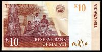 Malawi - (P 51) 10 KWACHA (2004) - UNC