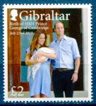 (2013) MiNr. 1567 ** - Gibraltar - narodziny księcia Jerzego