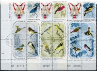 (1965) MiNr. 1088 - 1102 - O - bl. + K - Kuba - Boże Narodzenie: ptaki