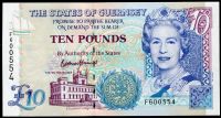 Guernsey - (P 57d) 10 funtów (2015) - UNC