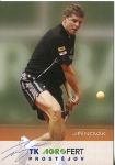 Jiri Novak ( tenisista) - oficjalna karta z podpisem/autografem