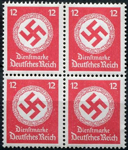 (1944) MiNr. D 172 **, 4-bl - Deutsches Reich - Služební známka | www.tgw.cz