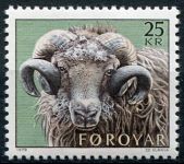(1979) MiNr. 42 ** - Wyspy Owcze - Hodowla owiec