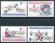 (1984) MiNr. 2782 - 2785 ** - Czechosłowacja - Sport - Ruch olimpijski