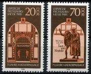 (1988) MiNr. 3153 - 3154 ** - DDR - Targi Wiosenne w Lipsku