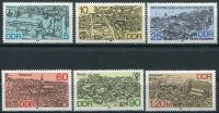 (1988) MiNr. 3161 - 3166 ** - DDR - miasta powiatowe na północy DDR