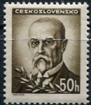 (1945) nr 414 ** - Czechosłowacja - Portrety T. G. Masaryka