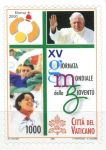 (2000) MiNr. 1350 ** + etykieta - Watykan - Międzynarodowy Dzień Młodzieży, Rzym