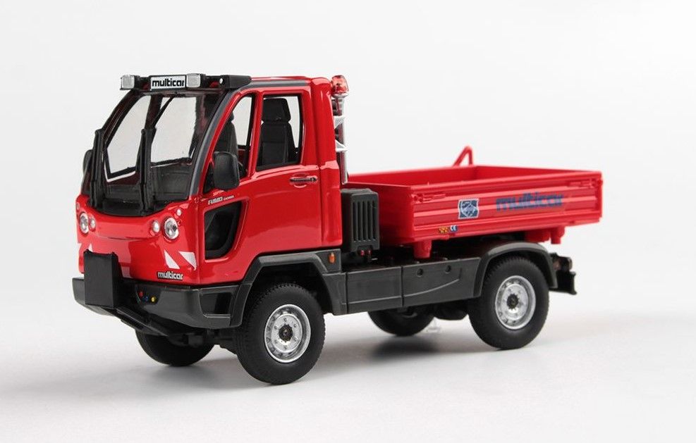 Abrex Multicar Fumo Tipper (2008) - Sklápěč - červený (1:43) | www.tgw.cz