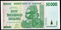 Zimbabwe - (P 74) 50 000 dolarów (2008) - UNC