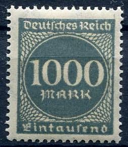 (1923) MiNr. 273 ** - Deutsches Reich - jednotlivá známka | www.tgw.cz