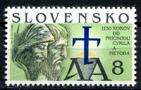 (1993) MiNr. 175 - Słowacja - Cyryl i Metody